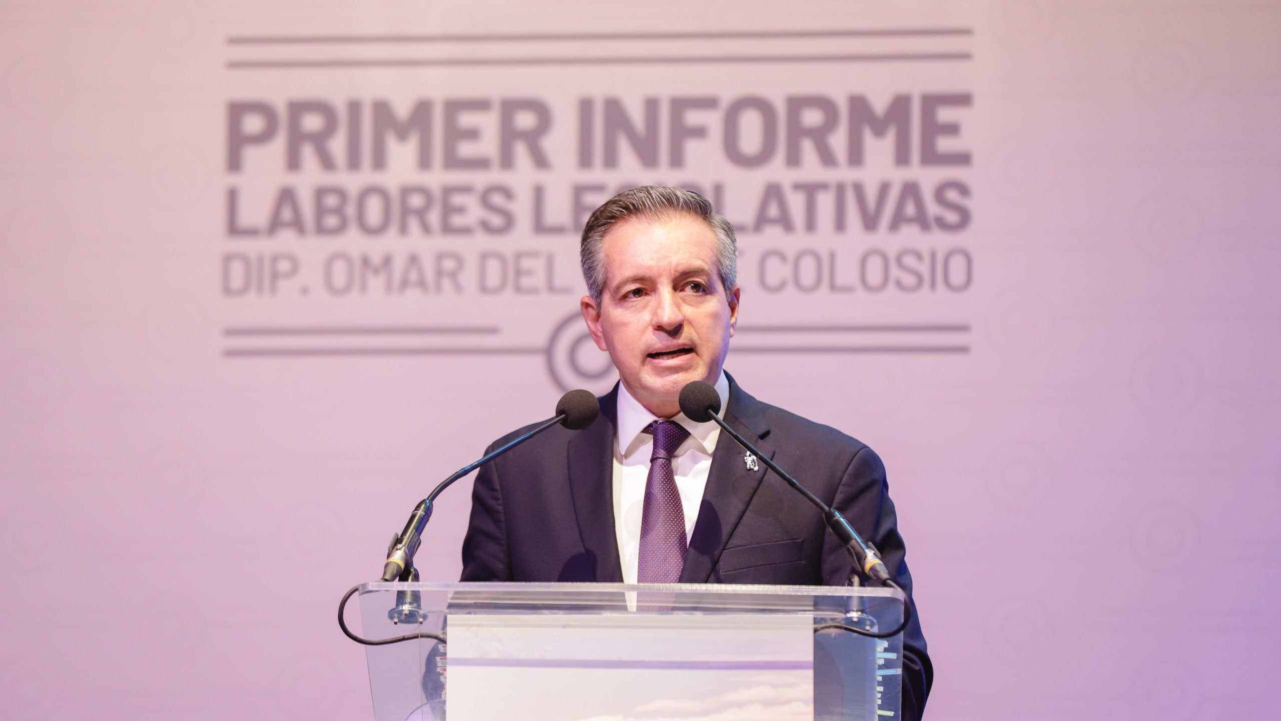 Omar Del Valle Colosio rinde su Primer Informe de Labores Legislativas ...